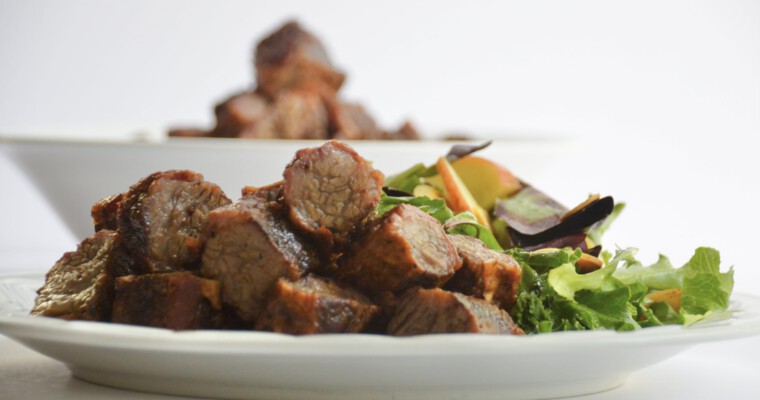 Smoked Beef Finger Meat as Burnt Ends