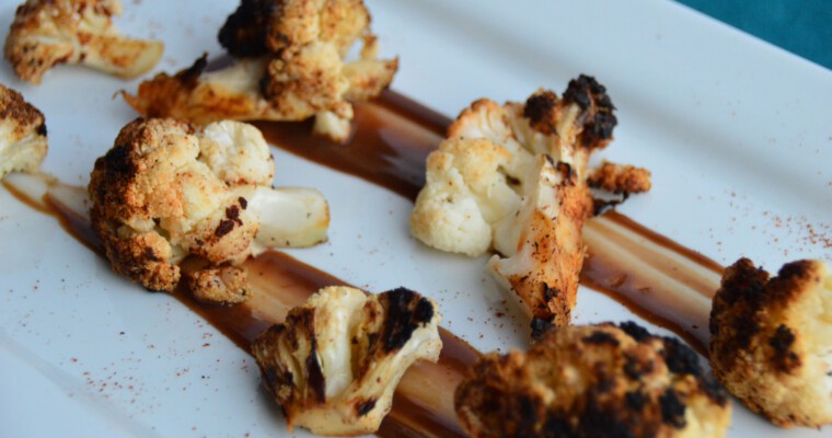 Miso Chocolate Cauliflower