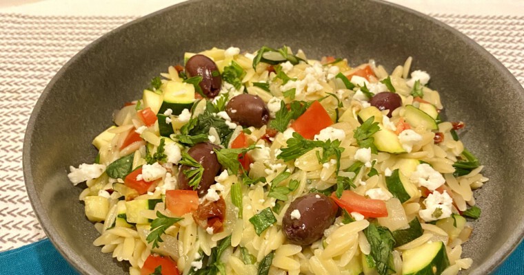 Mediterranean Inspired Orzo