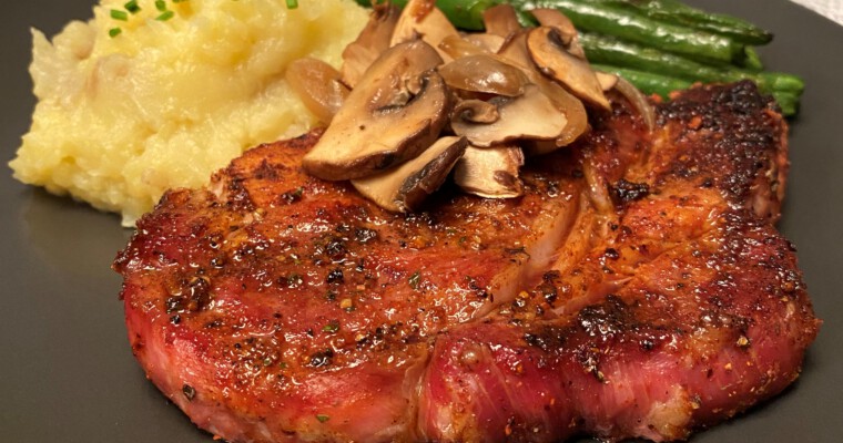 Grilled Pork Rib Chops